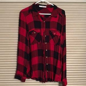 Button down flannel